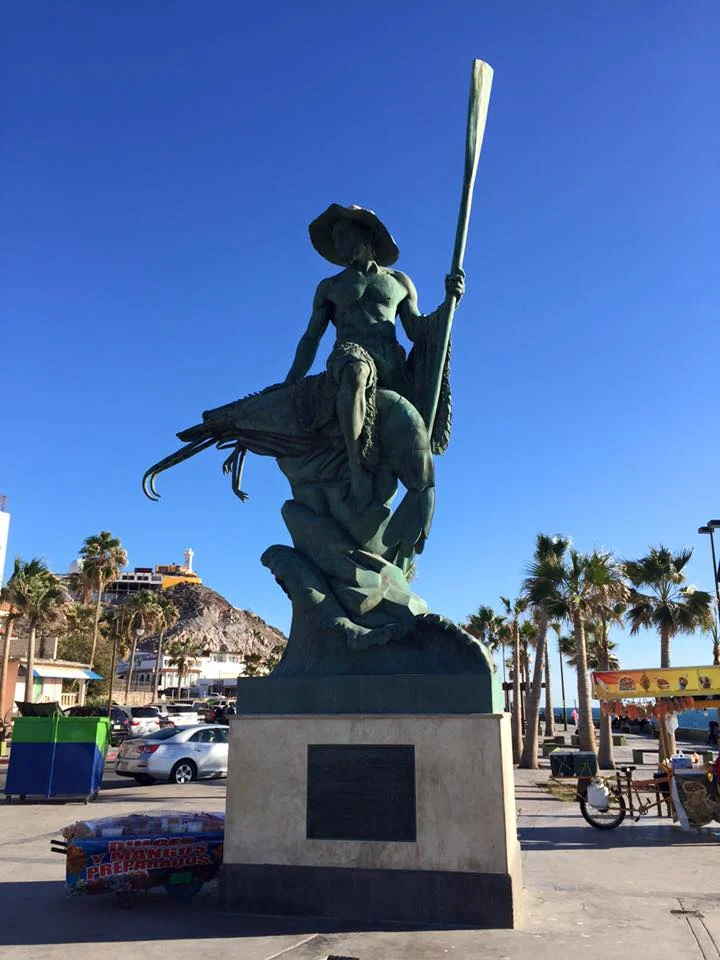 giant shrimp statue.webp