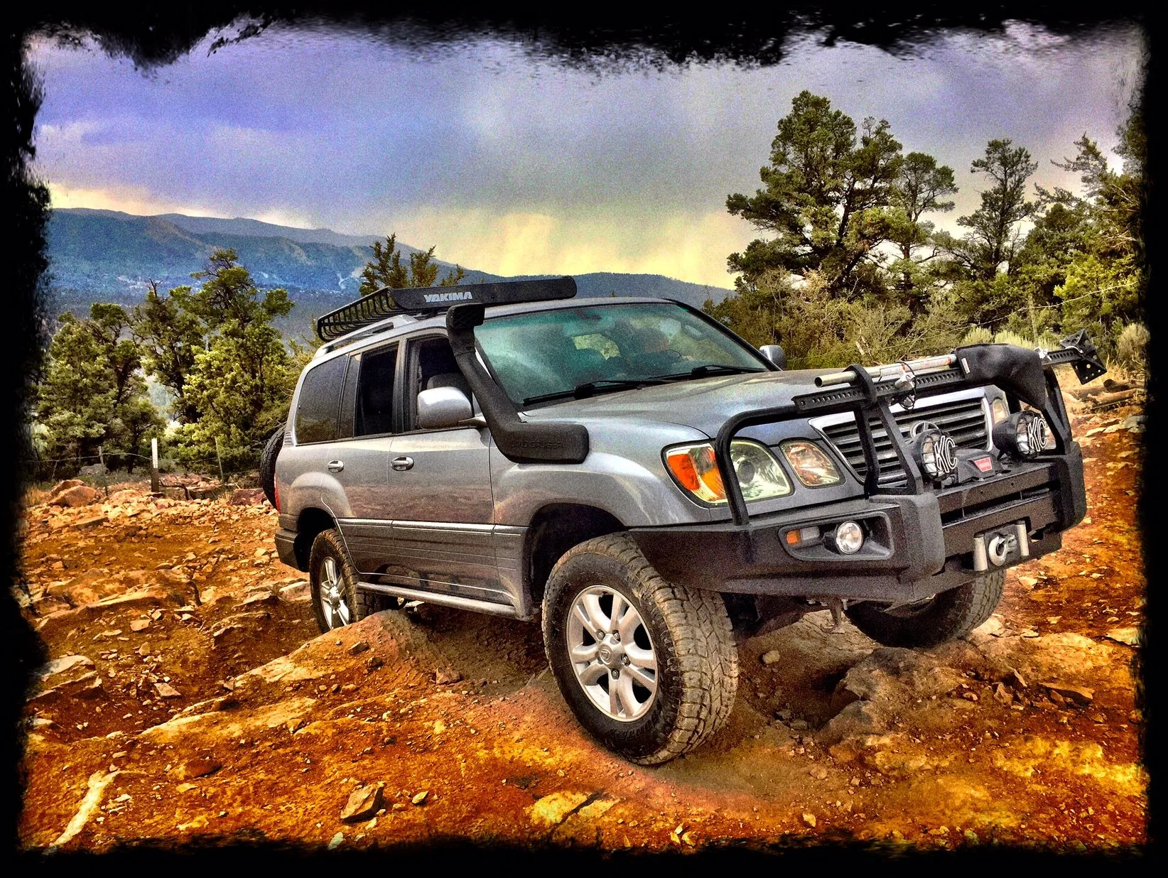 2005 LX 470 set up for overlanding