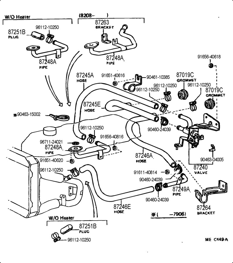 Toyotum 22re Engine Cooling System Diagram