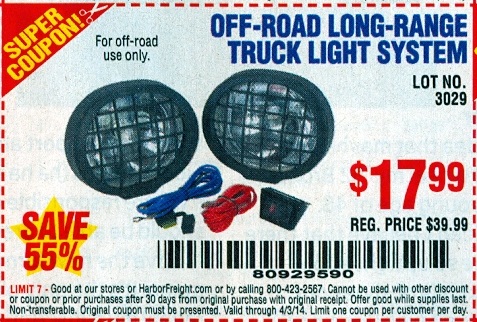Off Road Lighting Question Ih8mud Forum, Harbor Freight Off Road Lights Wiring Diagram