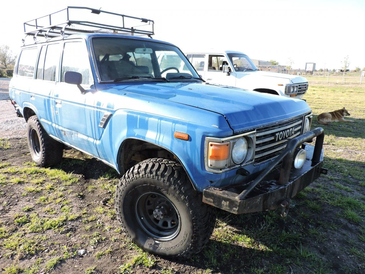84 FJ60  2FE,ac,OME suspension and rear ARB  2500$