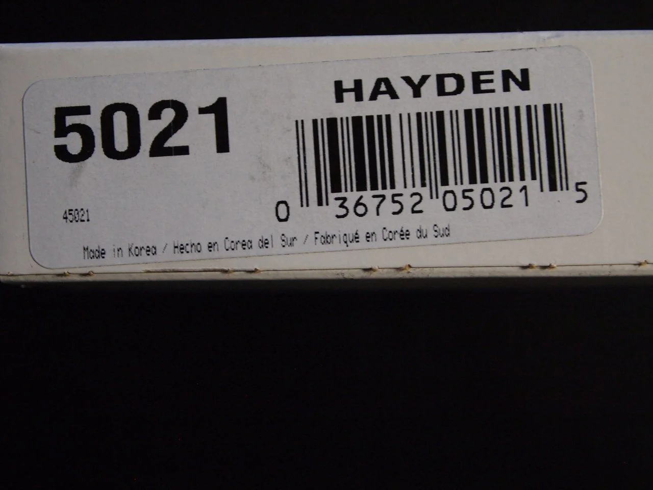 Idler bearing, after mkt & OEM 002.webp