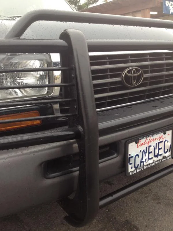 For Sale FZJ80 grill guard and tail light guard. Perfect condition
