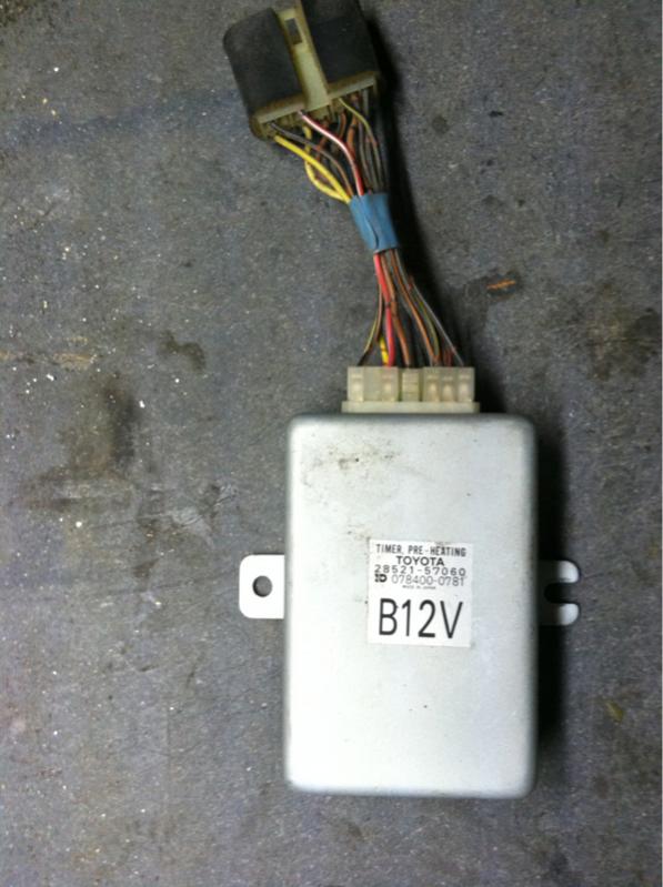 Toyota Tundra Diesel >> For Sale - 12 volt glow plug timer from BJ70 | IH8MUD Forum Toyota Tundra Diesel >> For Sale - 12 volt glow plug timer from BJ70 | IH8MUD Forum