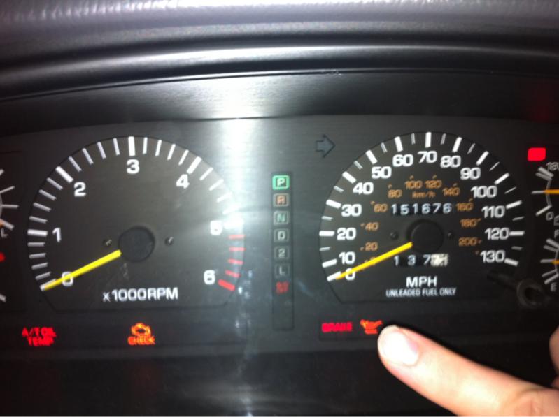 oil light turning on and off | IH8MUD Forum Why Does My Oil Light Come On When I Brake