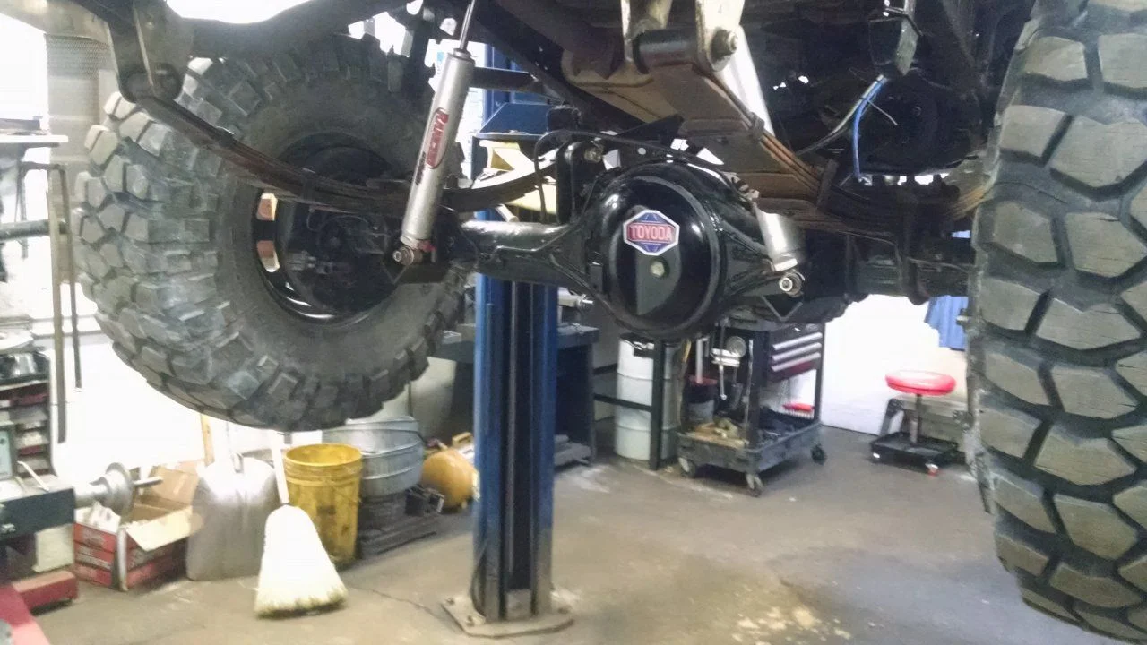 FJ80 Rear axel in FJ40. | IH8MUD.com Forum | Toyota, Lexus & Off-Road ...
