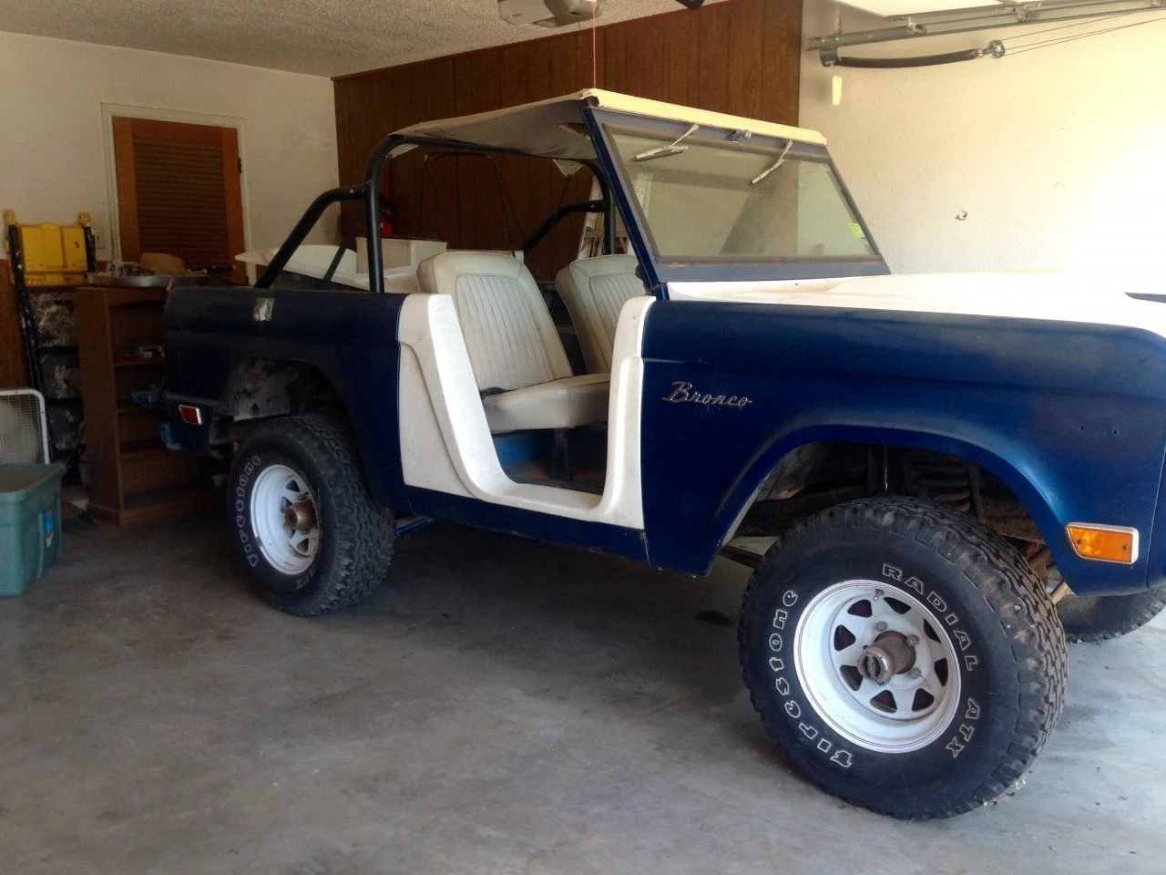 Thinking of trading a '68 Bronco for another 80