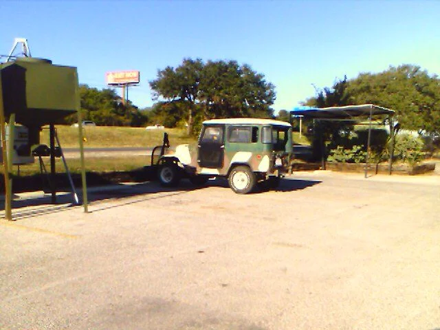 Saw this 1974 FJ40 in Boerne Texas Today