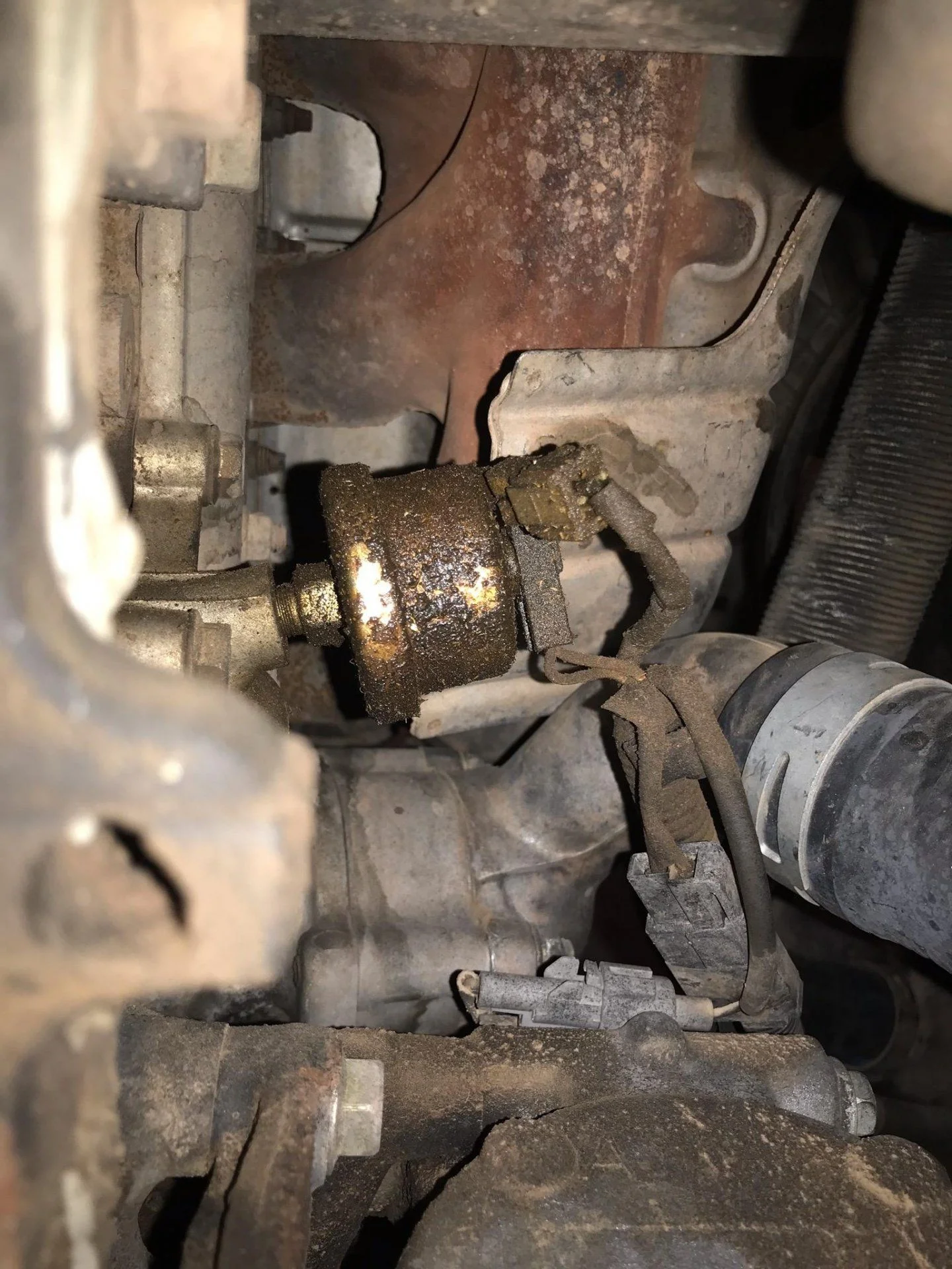 Oil pressure deals sender leak