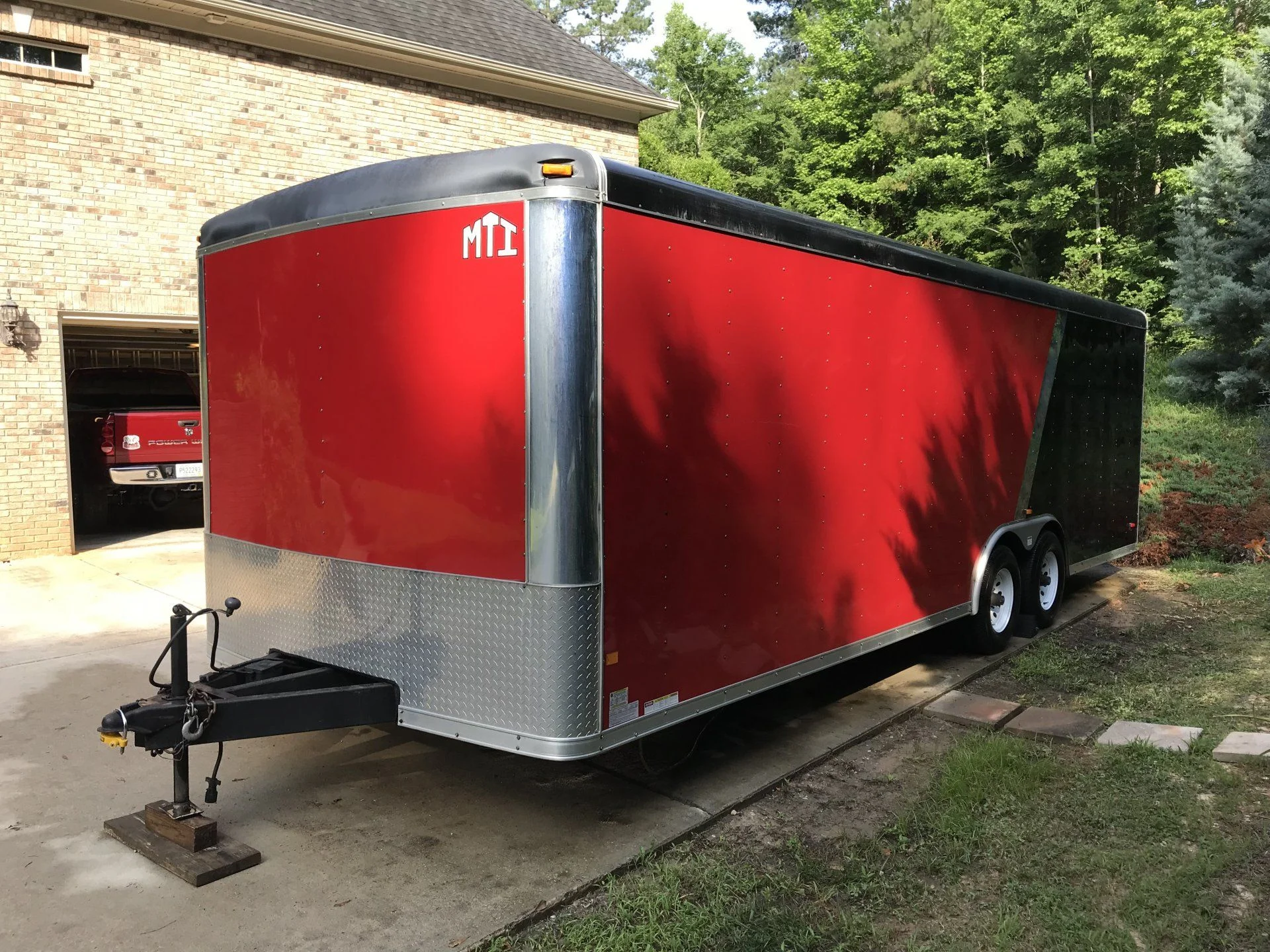 For Sale 24� X 8.5� Enclosed Car Hauler Trailer IH8MUD