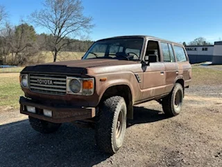 Asheville, NC. 1982 FJ60 V8 H55f