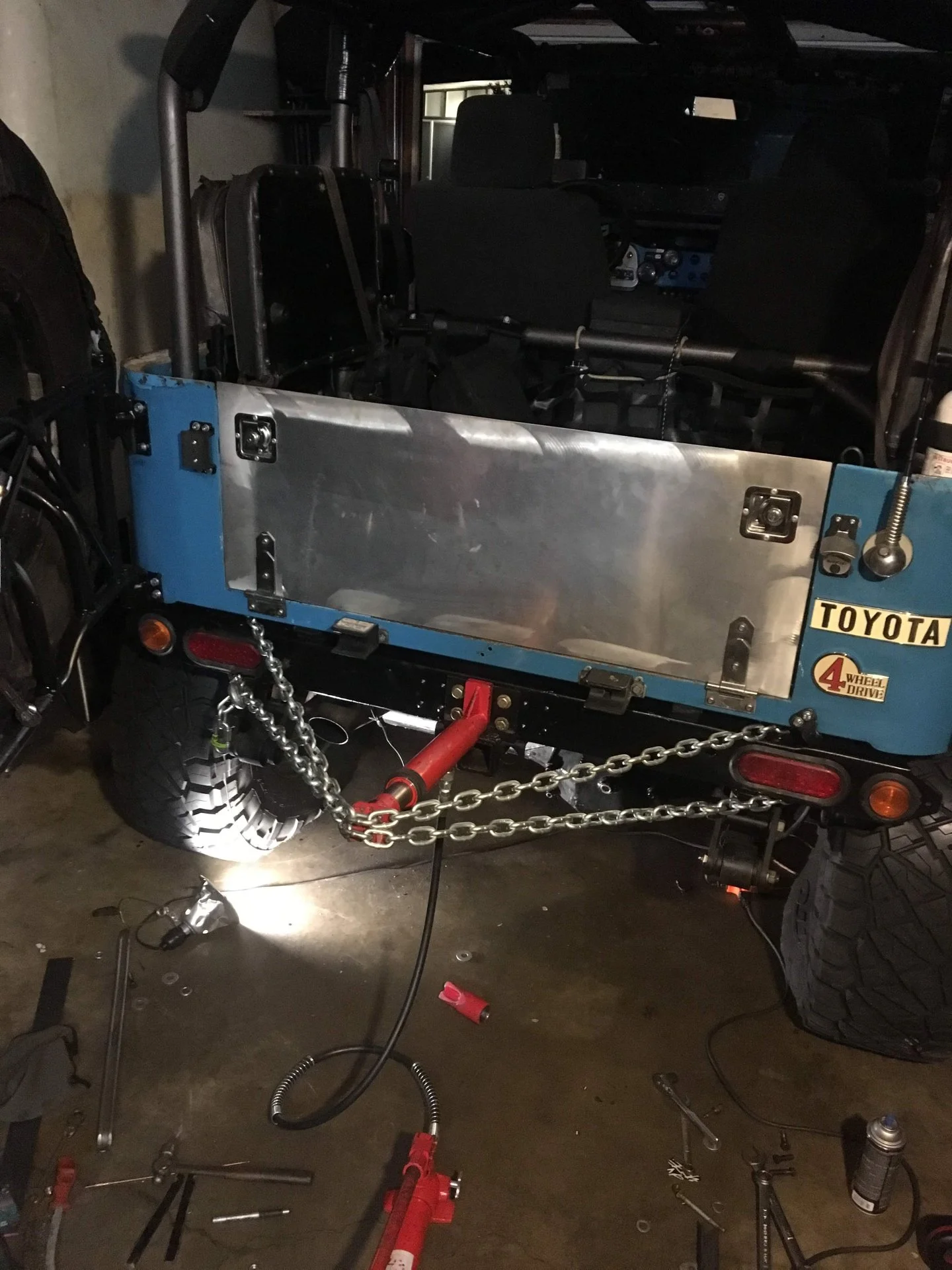 Bent rear crossmember; can it be straightened? | IH8MUD Forum | Toyota ...