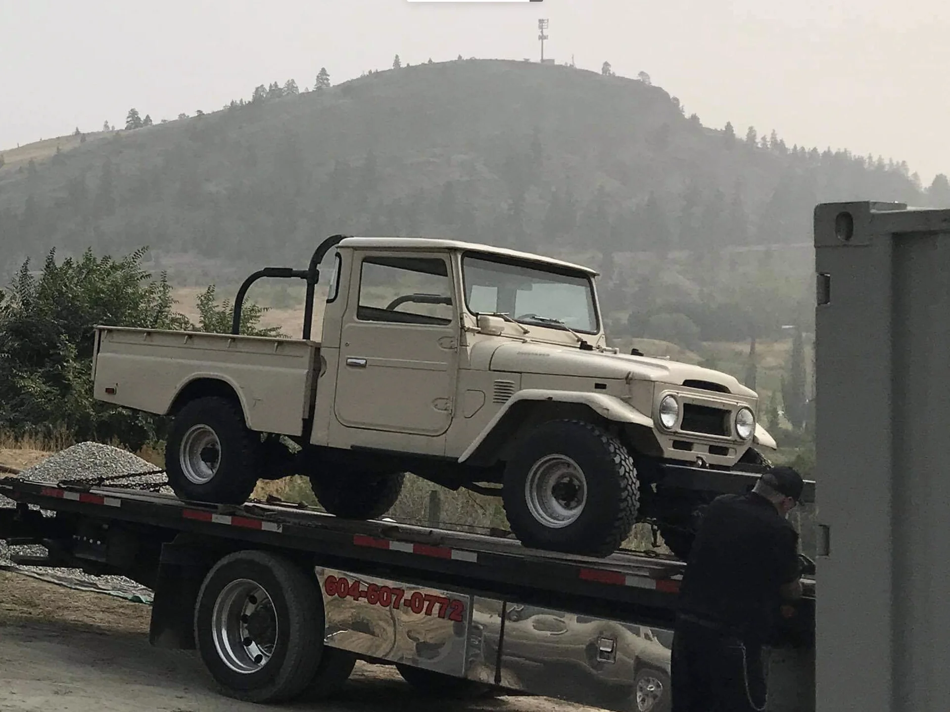 FJ45/BJ42 hulk in Southern BC
