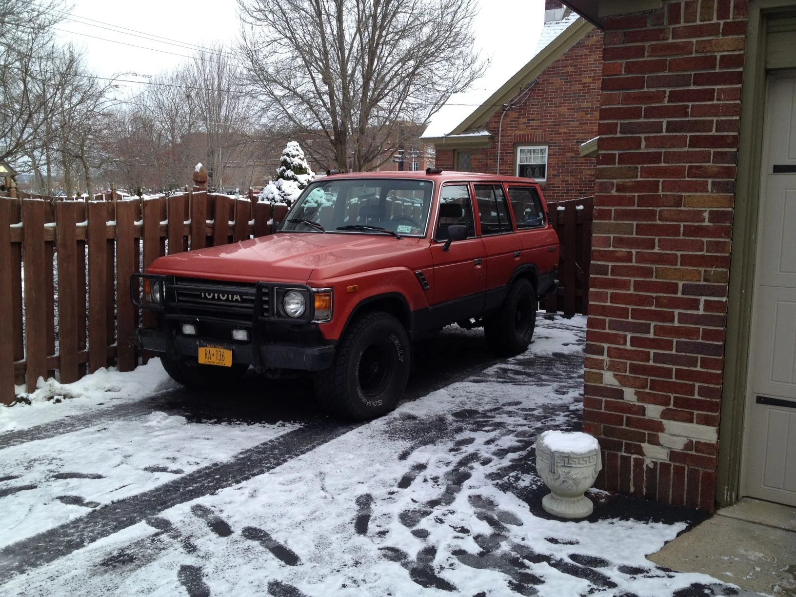 Upstate NY red 84 Fj60 - solid orig 164k