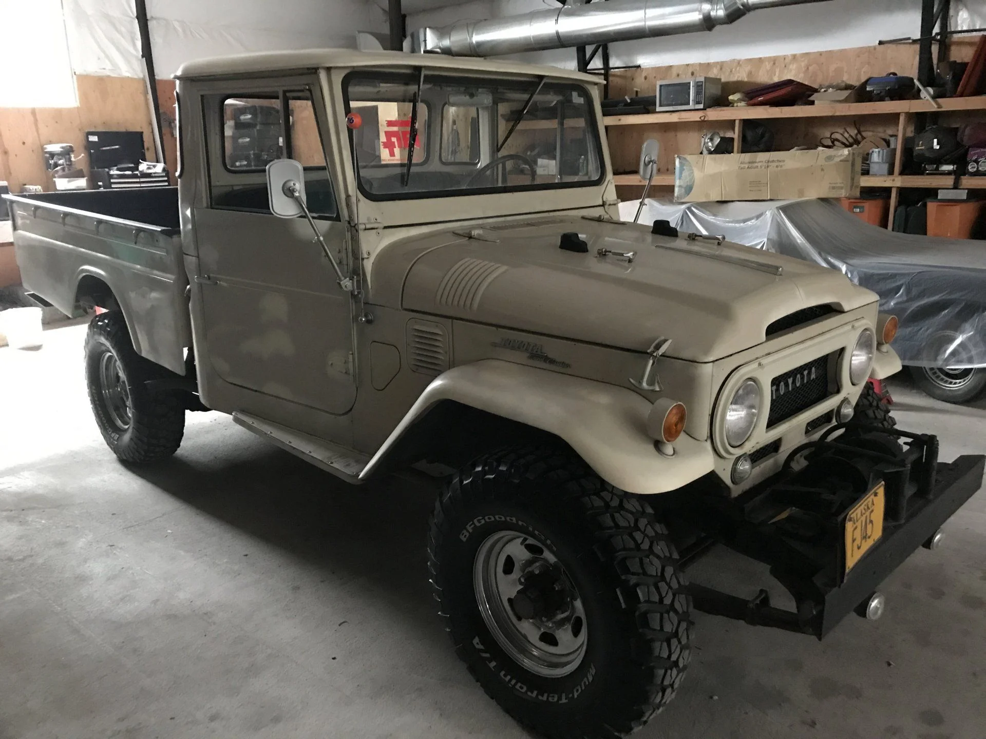 1967 FJ45 long bed FOR SALE. WA state. 2 OWNERS SINCE 1984!