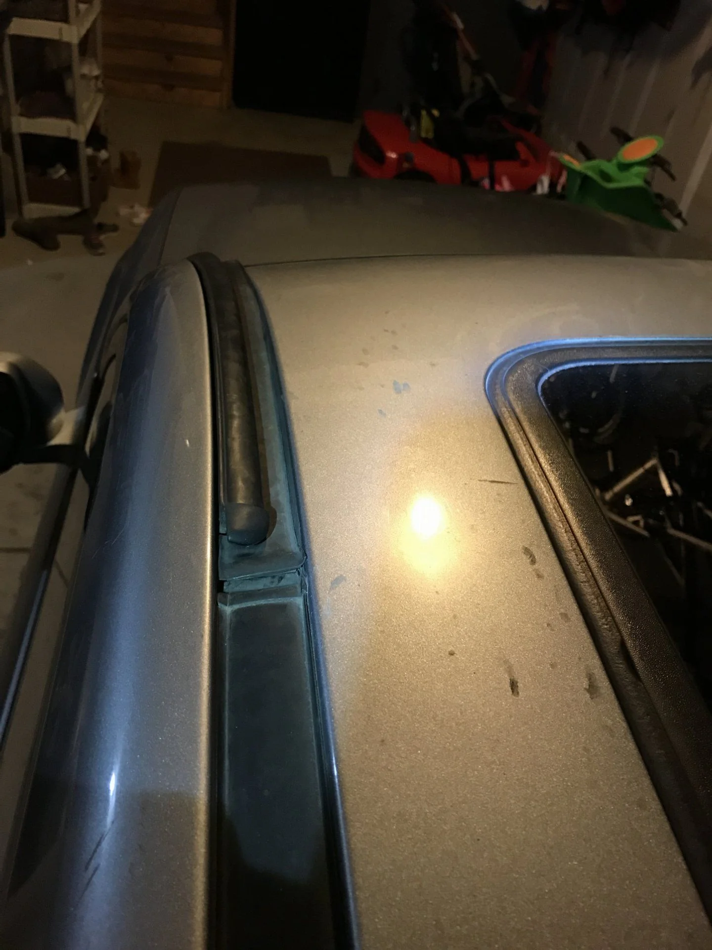 Couldn't take it any longer, it was time to take a look under my windshield  trim | IH8MUD Forum