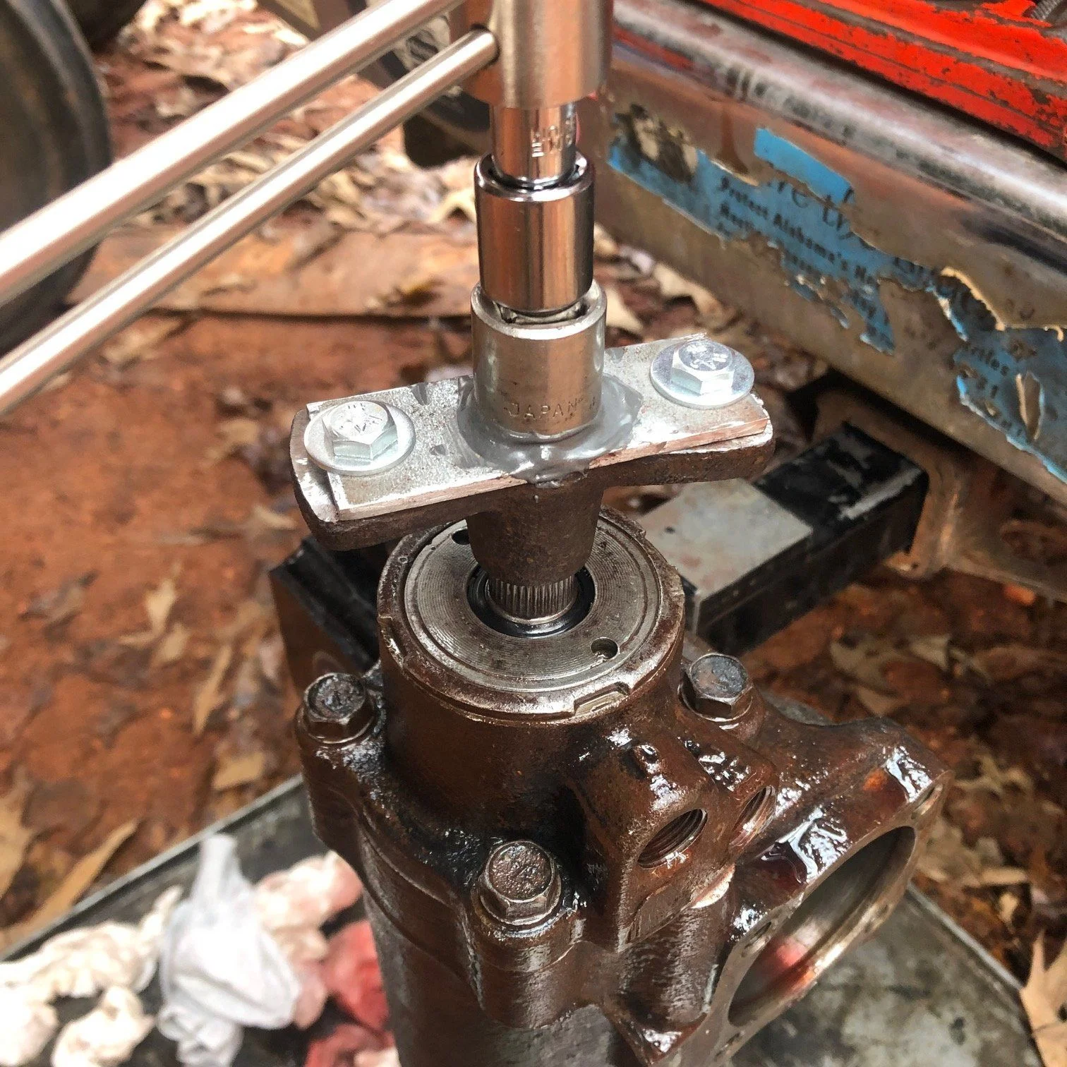 Steering box rebuild, what's the trick with the balls??? | Page 2 ...