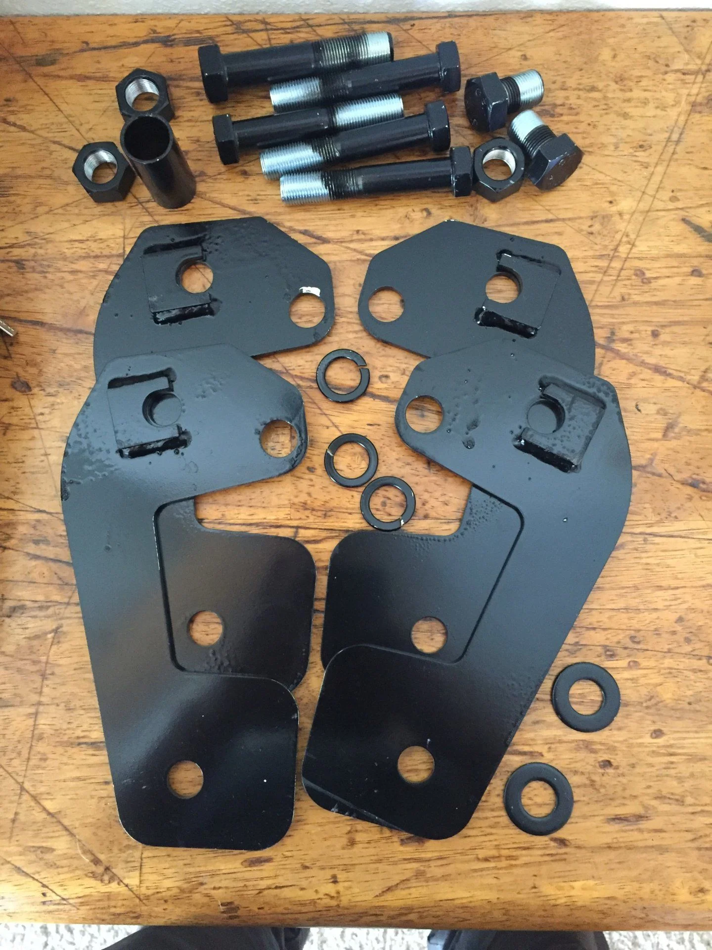 SOLD 125 Shipped Metal Tech 80 Series Caster Correction Plates