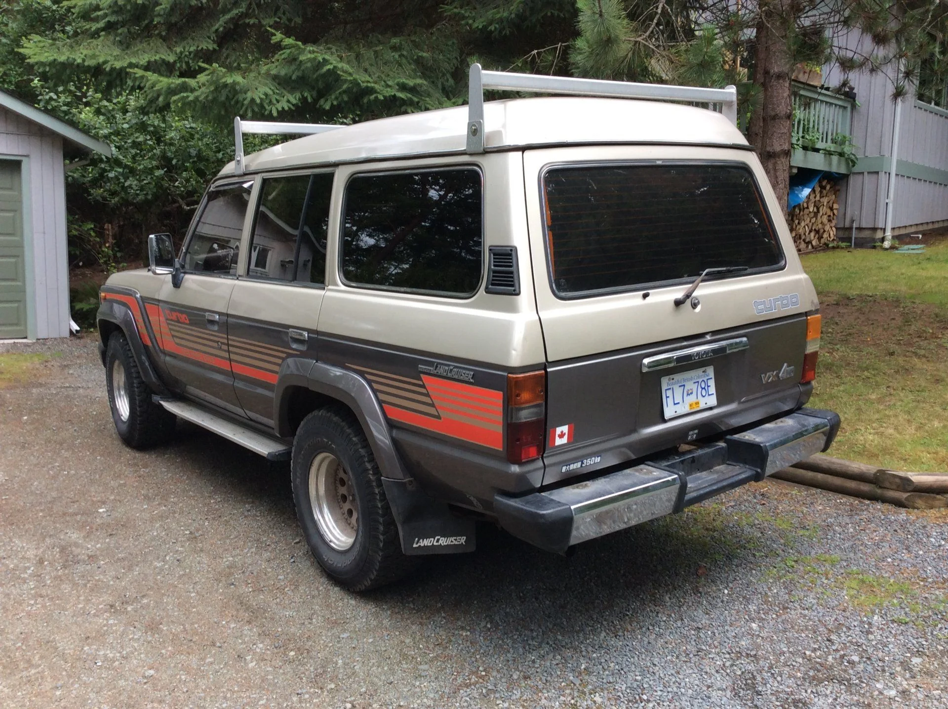 Vacouver Island, BC, Canada. 1989 HJ61 RHD