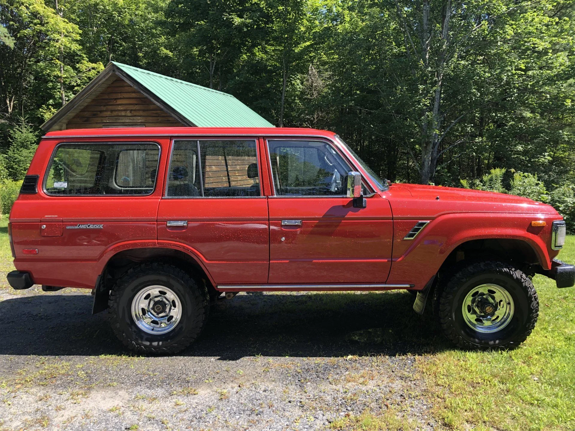 VERMONT: 1988 FJ62 FREEBORN RED
