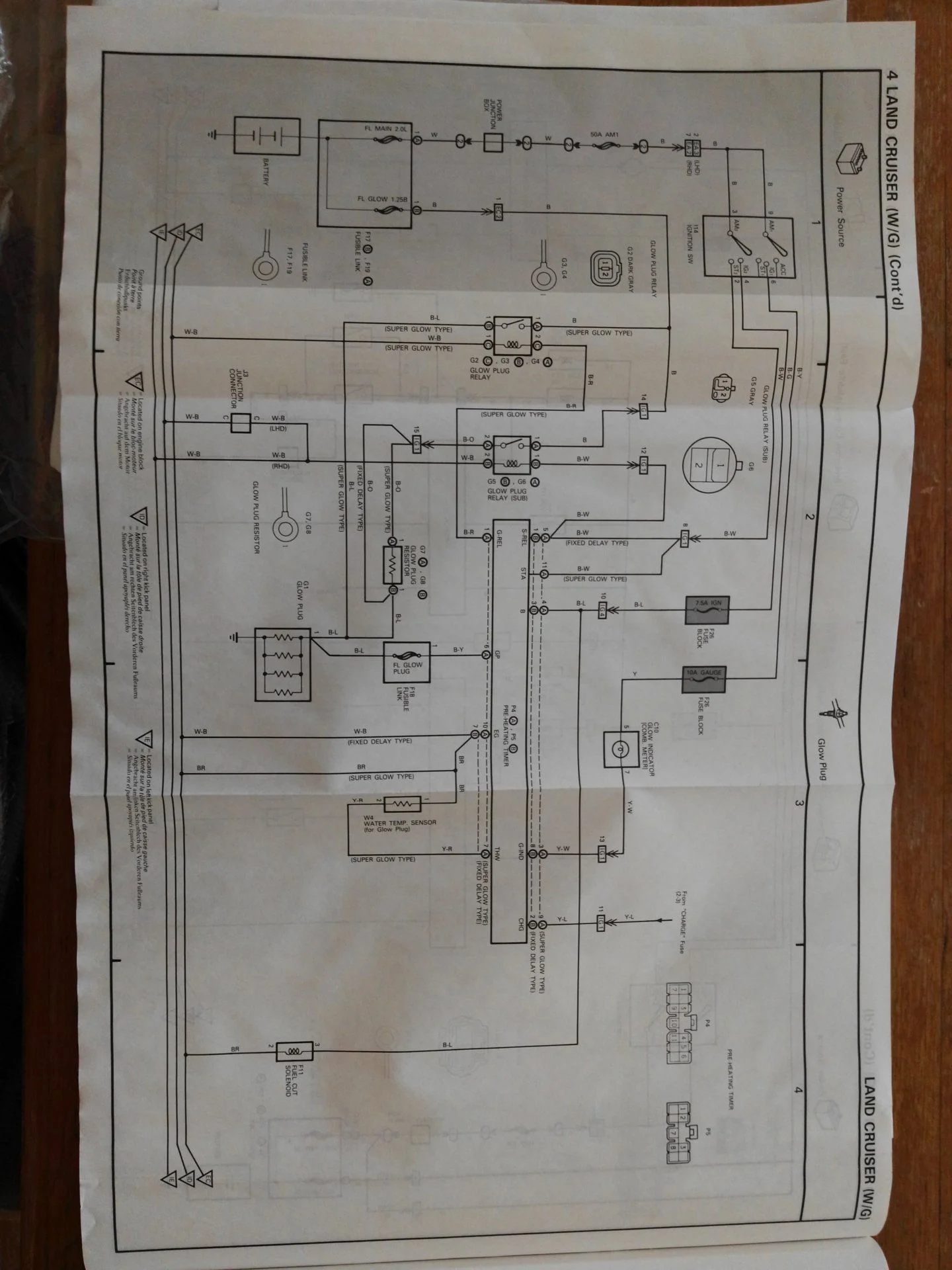 1HZ glow plug wiring | IH8MUD Forum relay pin wiring diagram 