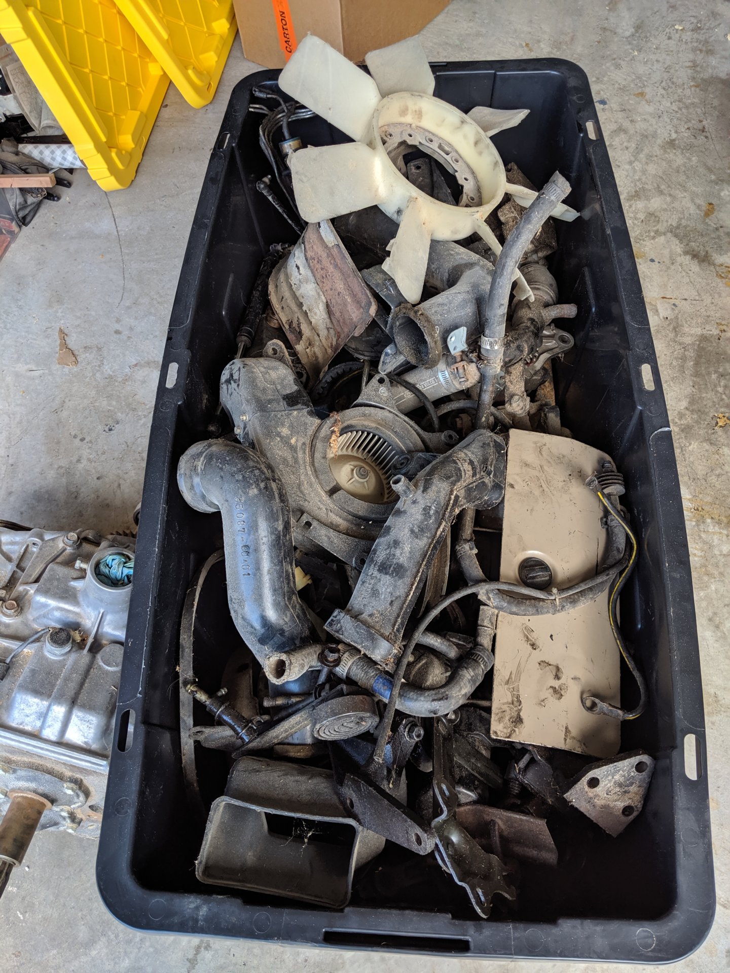craigslist - Bin full of Fj60 parts leftover from rebuild ...