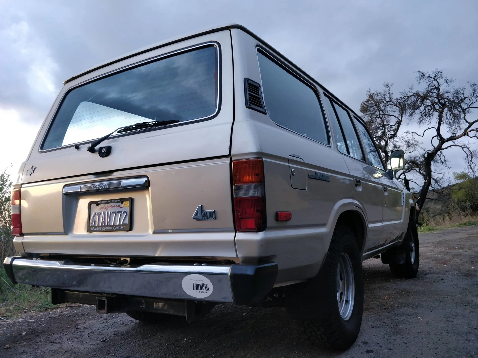Napa, CA:  1989 Toyota Land Cruiser FJ62