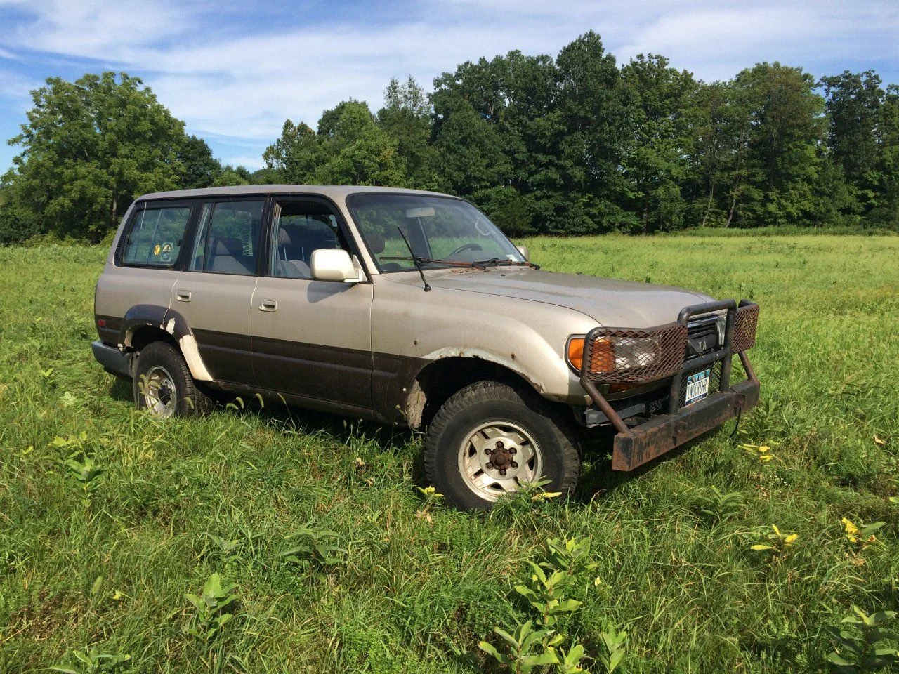 92 FJ80, Heavy body damage, Hudson Valley, NY