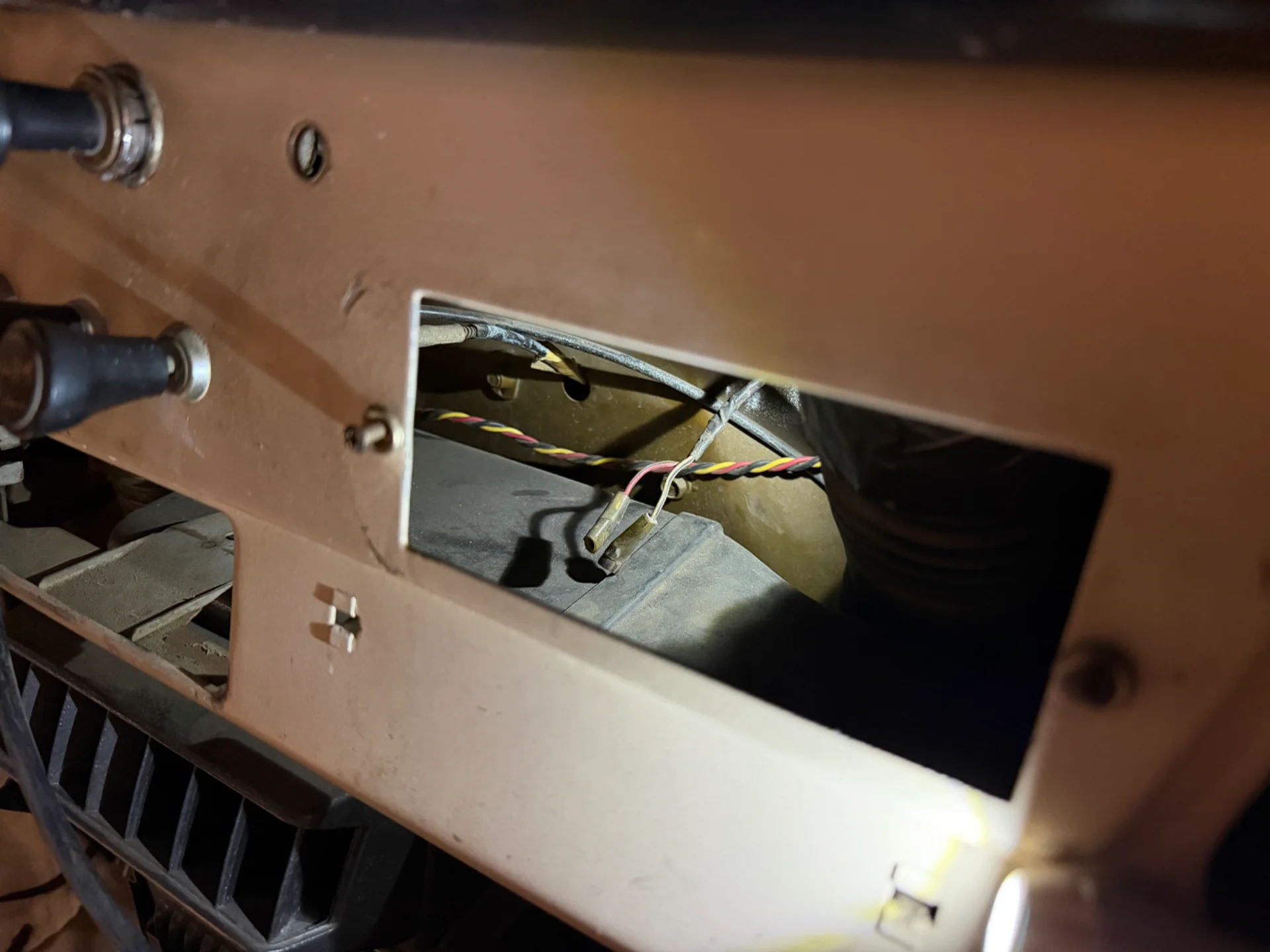 Finding the power wires for the radio on a 1974 | IH8MUD Forum | Toyota ...