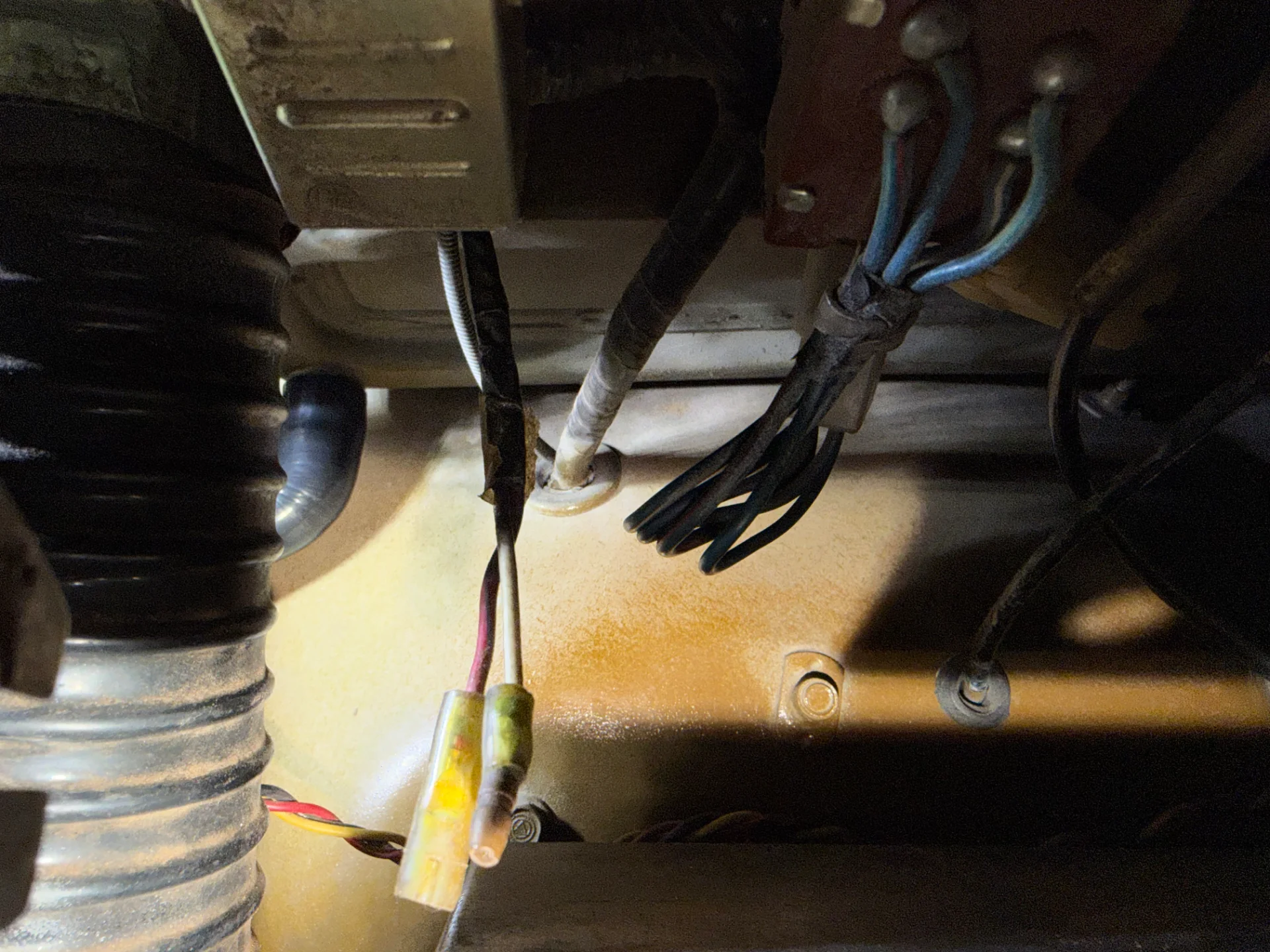 Finding the power wires for the radio on a 1974 | IH8MUD Forum | Toyota ...