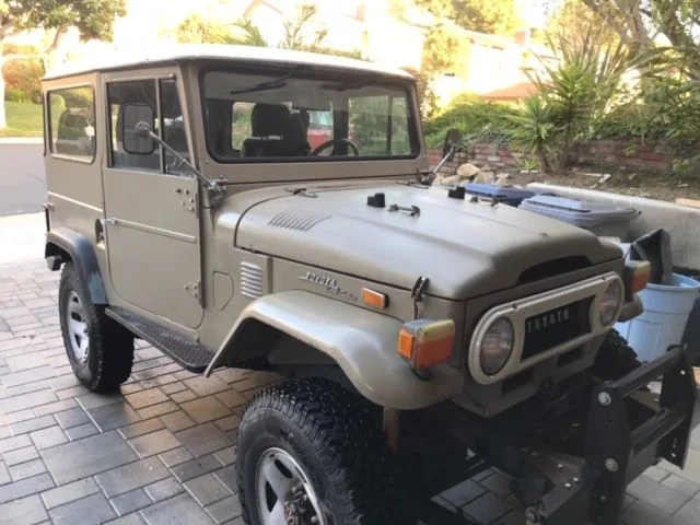 1972 FJ40, Los Angeles area