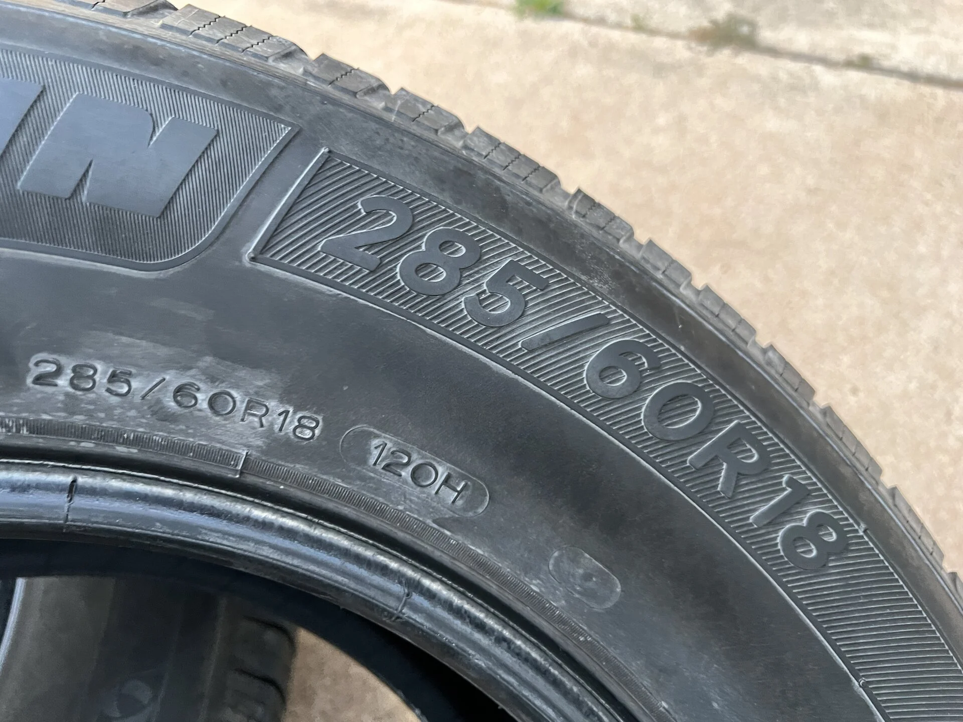 For Sale - (3) Michelin Defender 285/60-18 (200 Series oem size) $100 ...