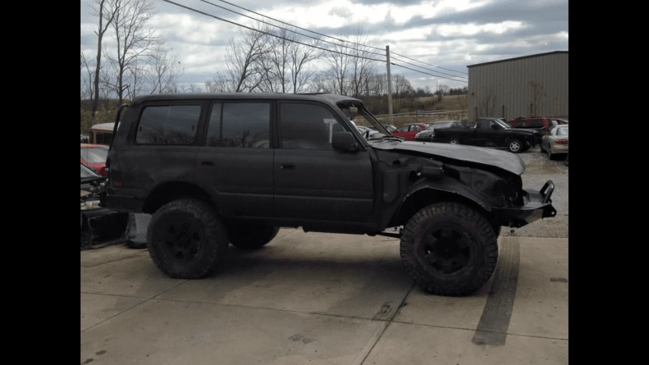 1996 fzj80 lots of goodies wrecked in Kentucky $3500