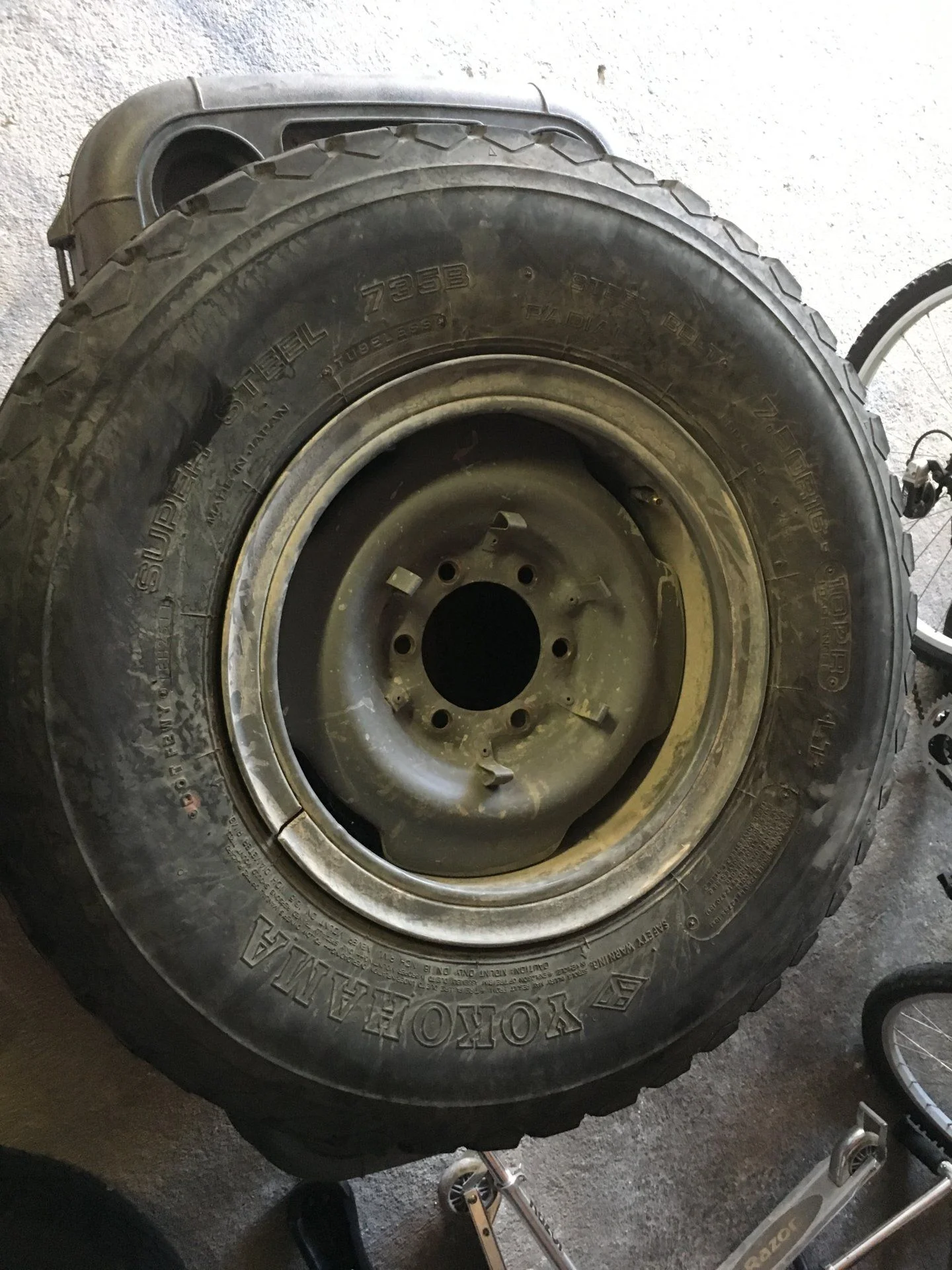 For Sale Five 16 Inch Split Rims And Tire Tools Southern Ca 450 Ih8mud Forum