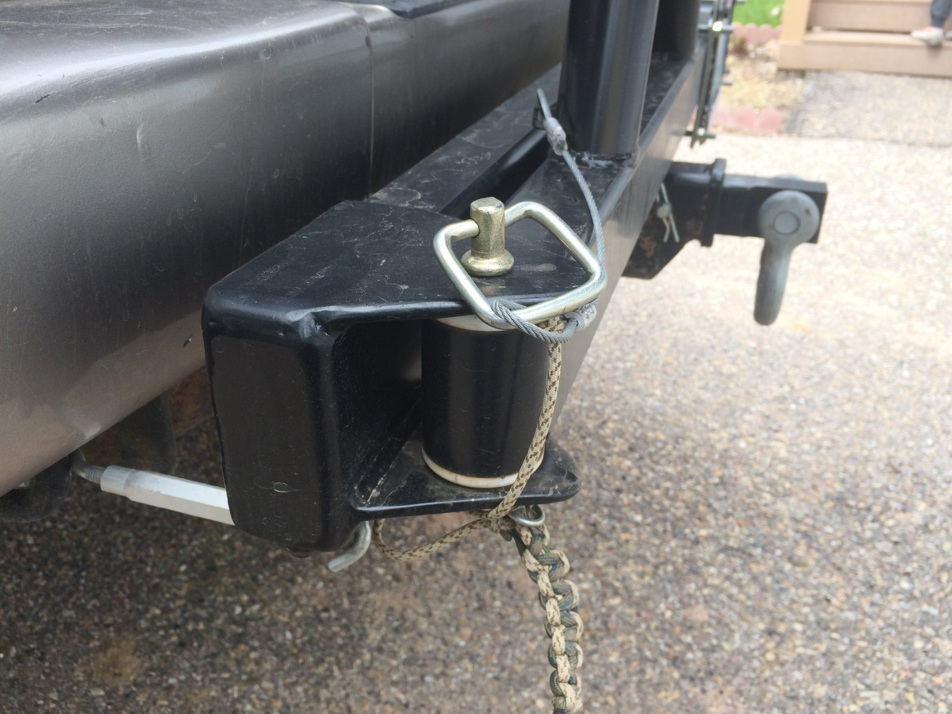 For Sale - Hitch Mounted Swingout Spare Tire Carrier | IH8MUD Forum Spare Tire Hitch Mount Swing Away Carrier