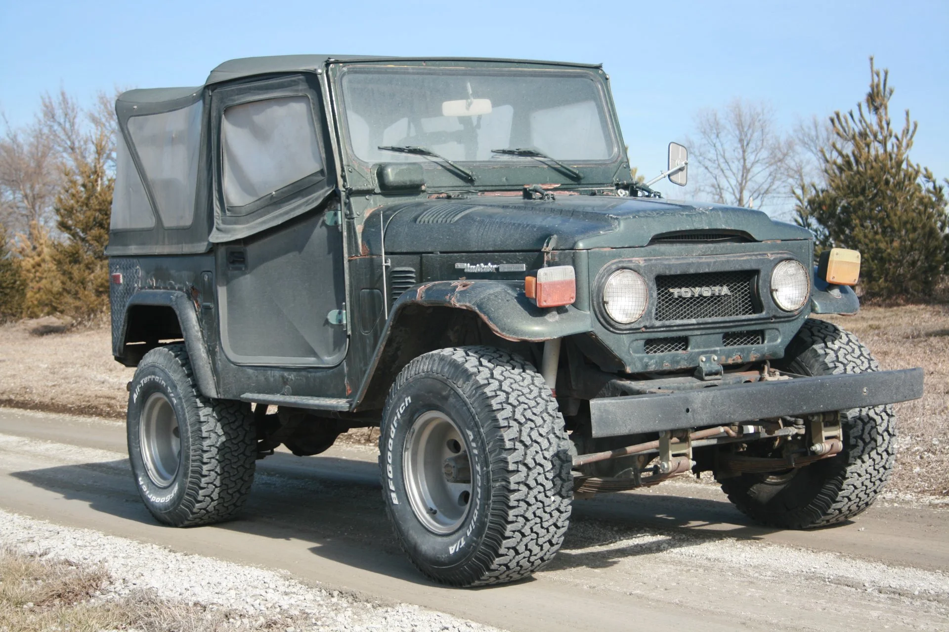 Silver City, Iowa 1977 FJ40 Disassembled