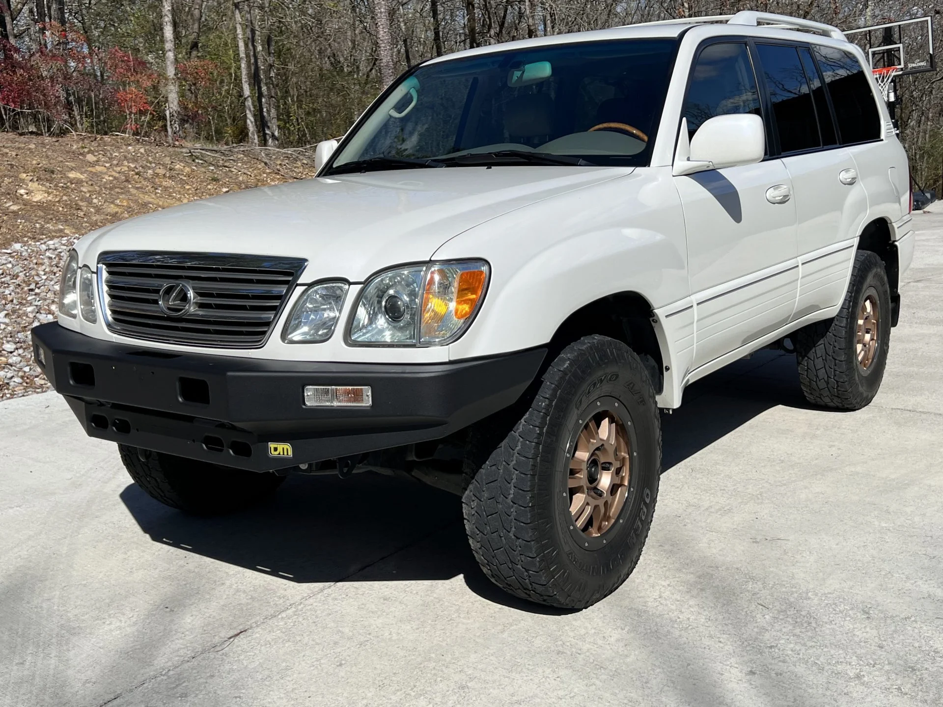 2004 Lexus LX470 103K White/Tan