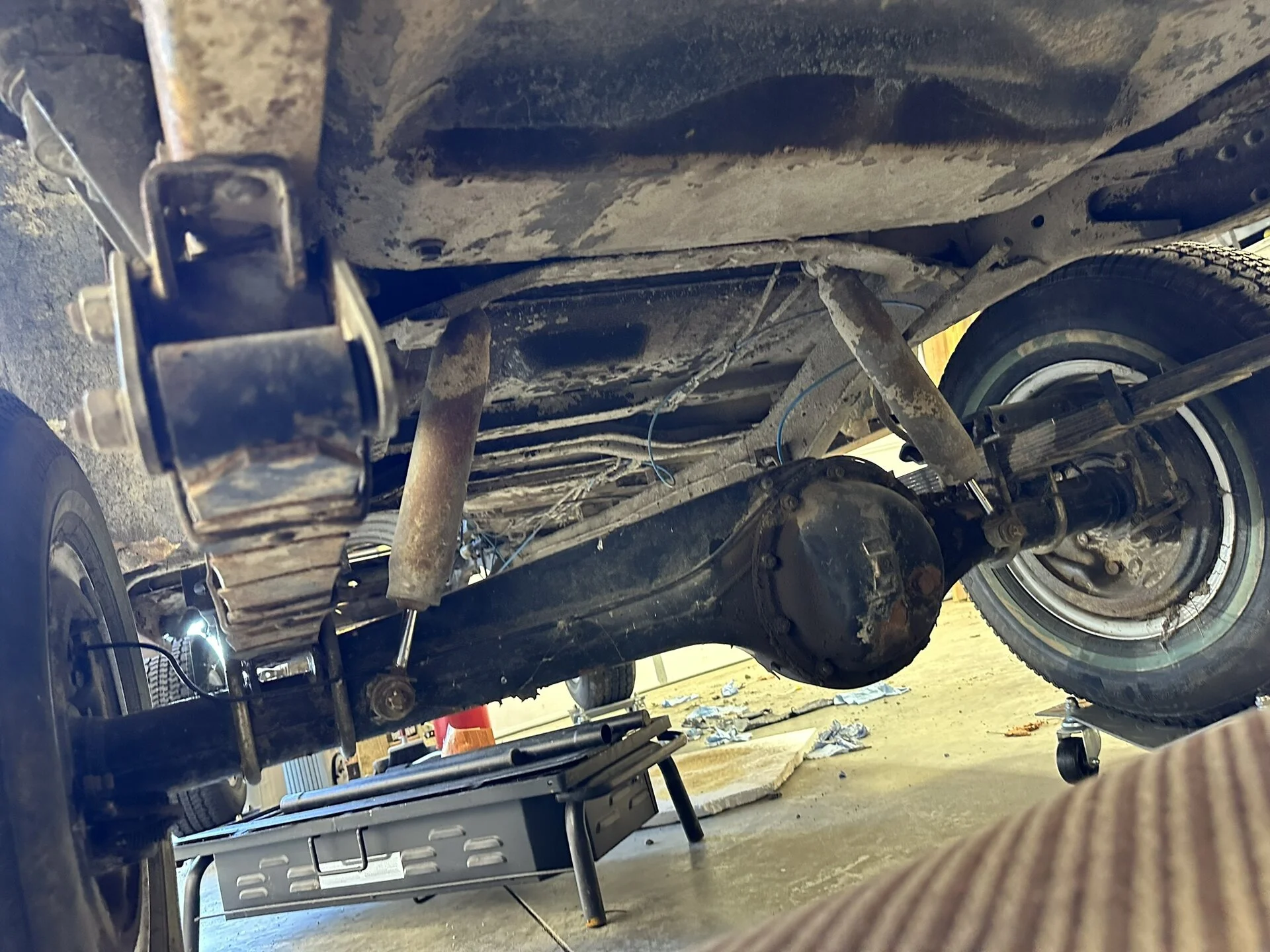 SOLD - 1976 FJ55, spring over with 60 axles, high steer, power steering ...