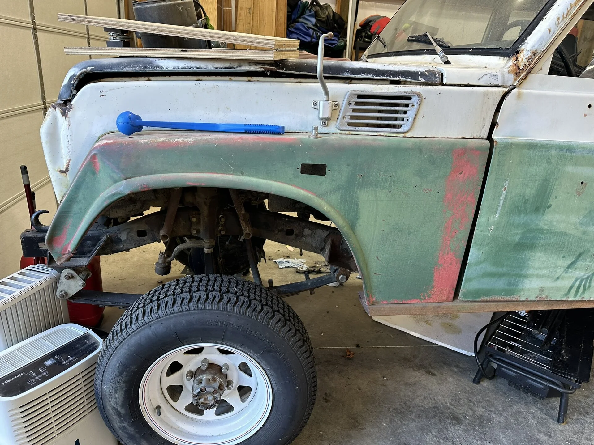 SOLD - 1976 FJ55, spring over with 60 axles, high steer, power steering ...