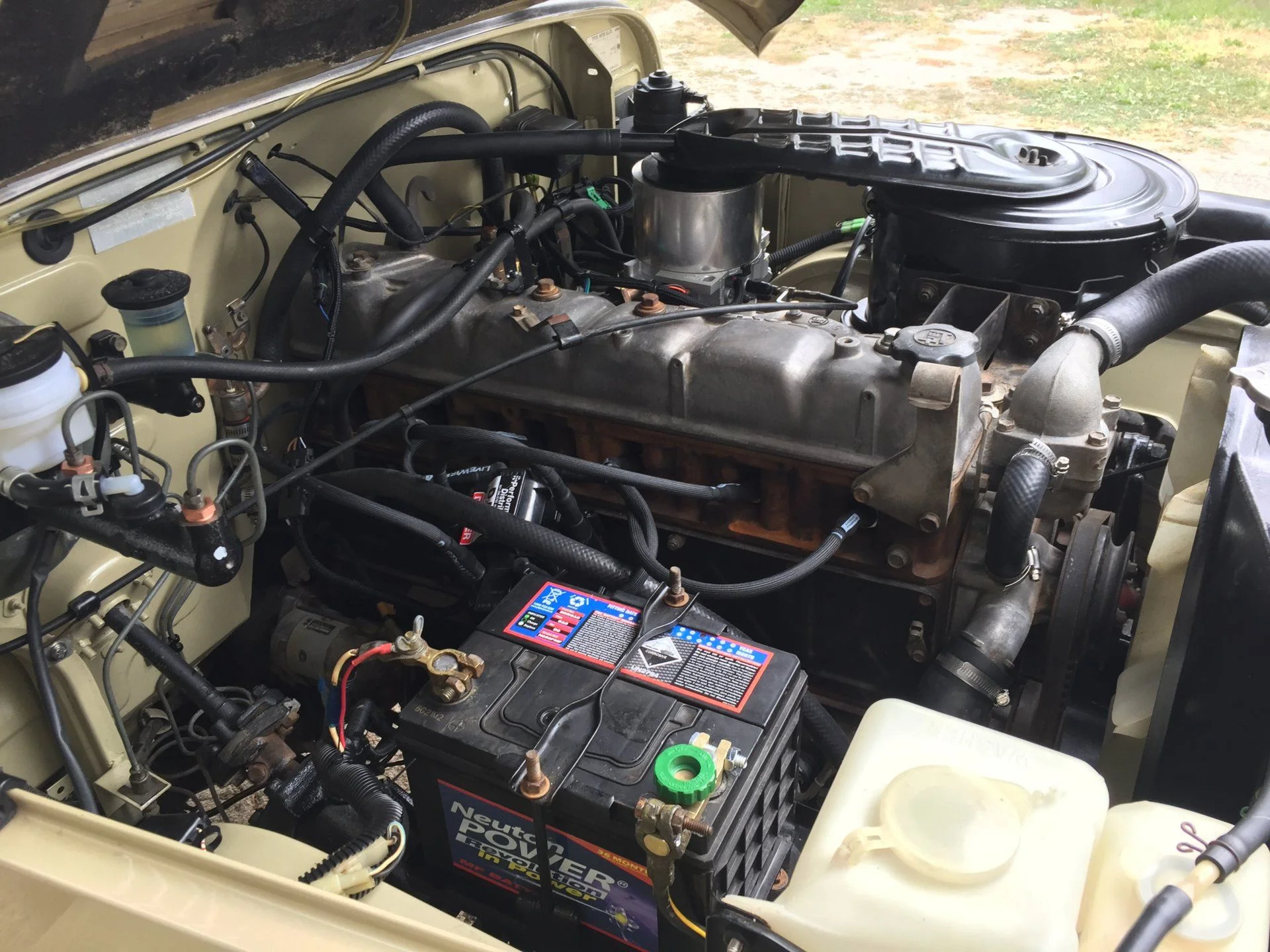 Engine Compartment pained and EFI Installed | IH8MUD.com Forum | Toyota ...