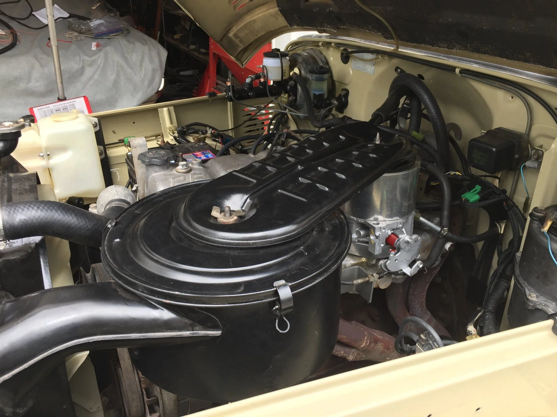 Engine Compartment pained and EFI Installed | IH8MUD.com Forum | Toyota ...