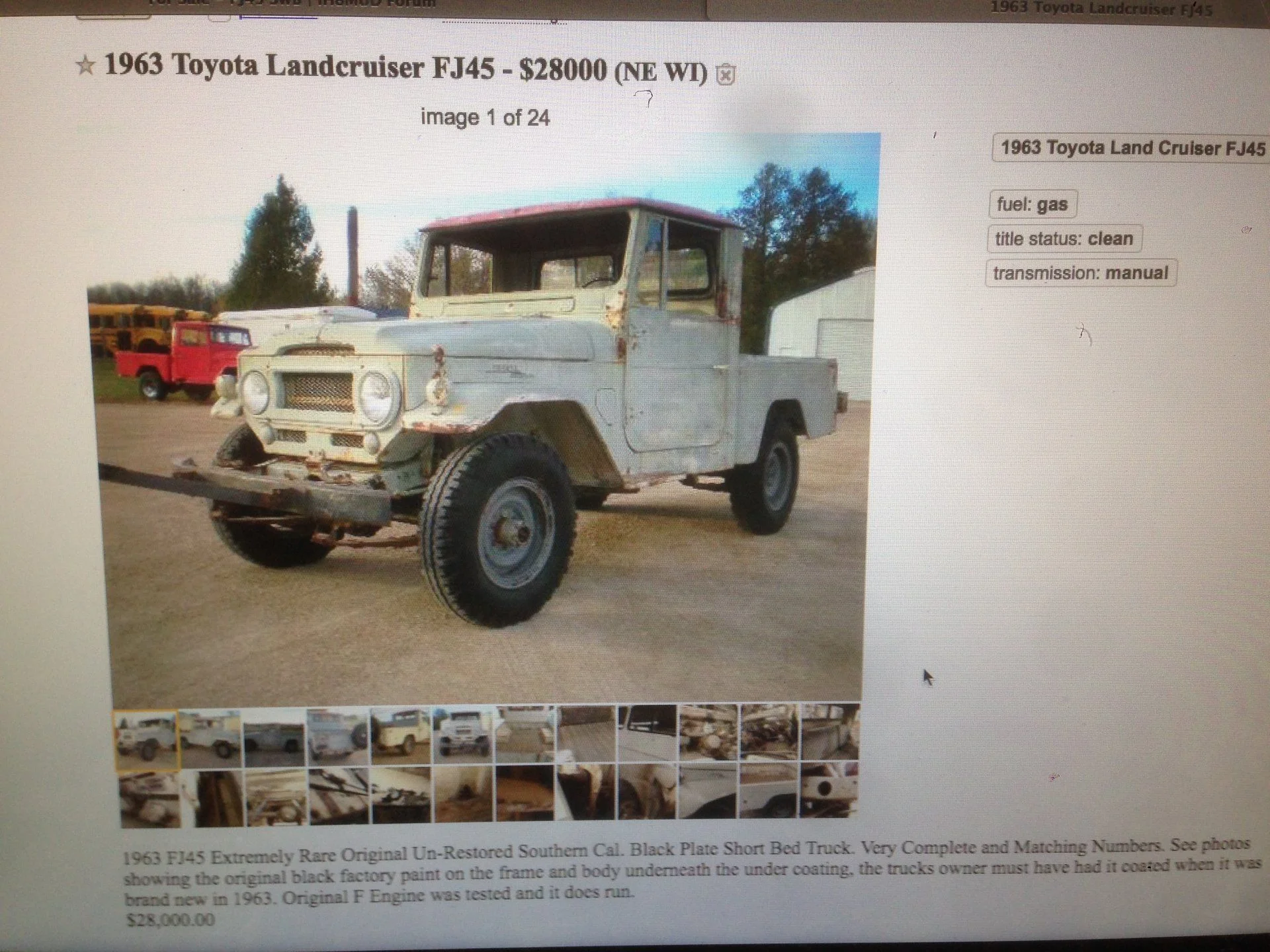 FJ45 SWB