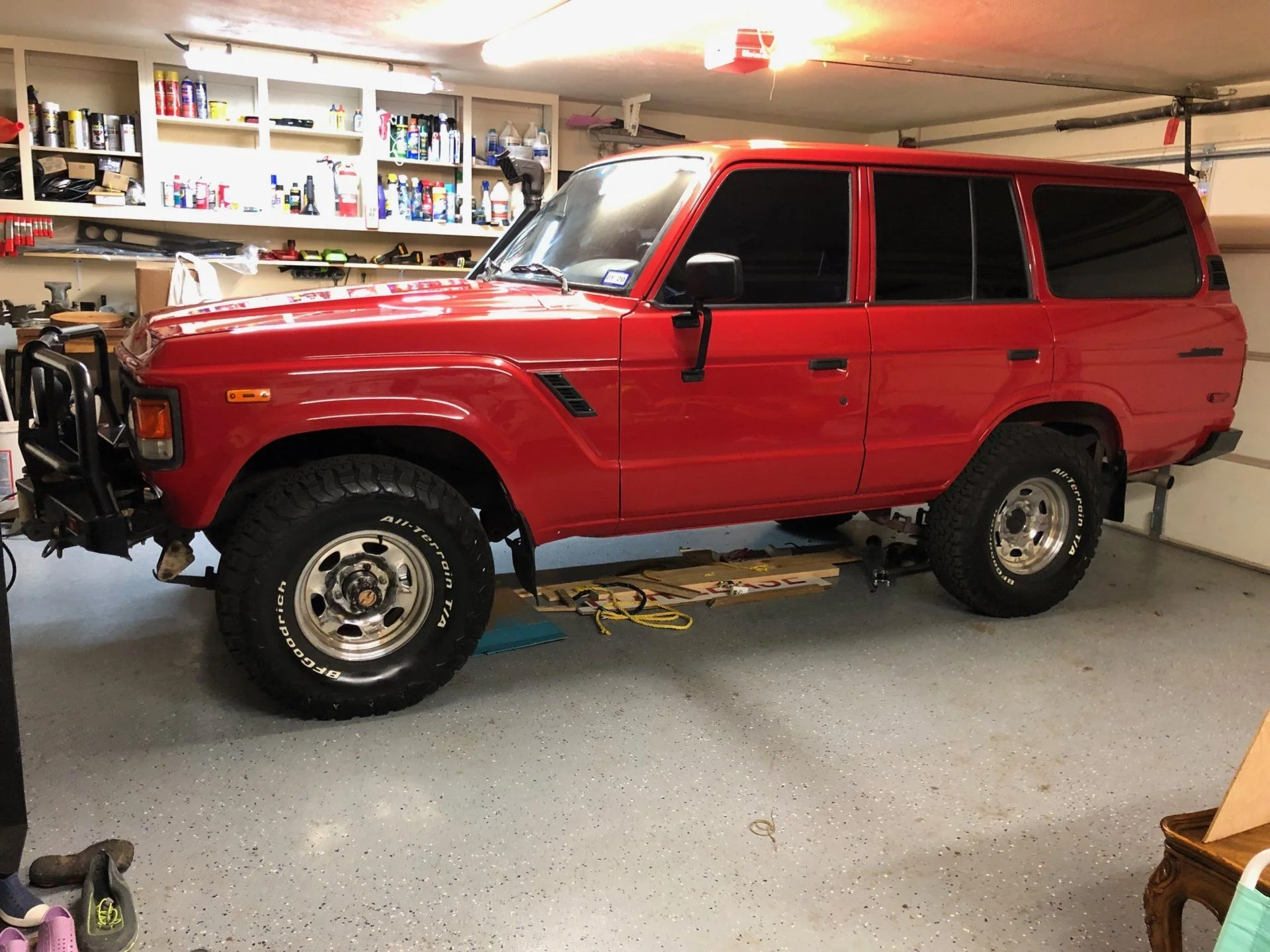 Dallas, TX: 1985 FJ-60, 208k miles, Red, Texas Truck, $21,500.