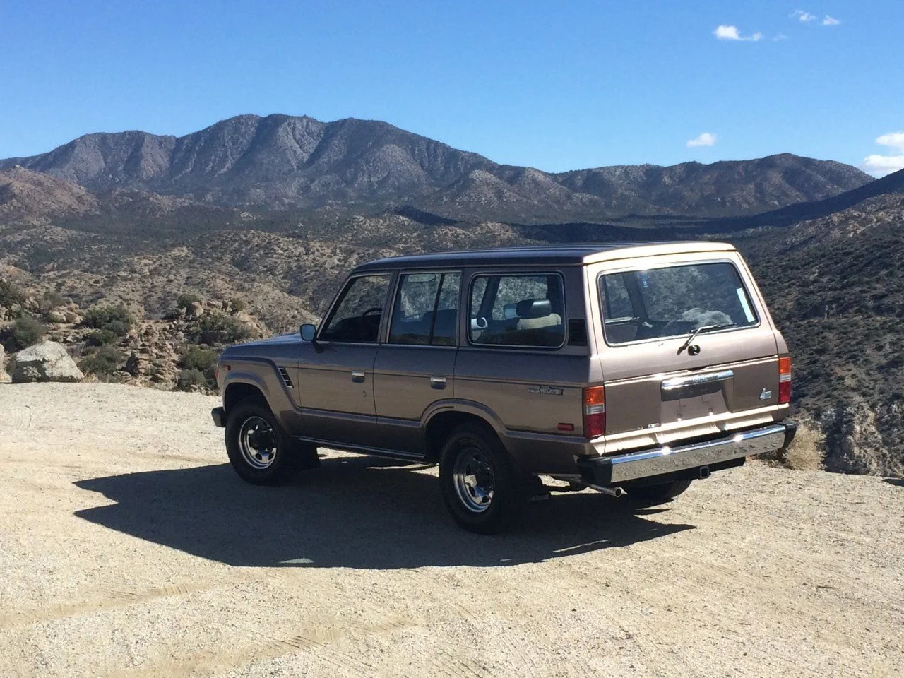 1985 FJ60 in Arizona -- Copper Metallic 168k Miles