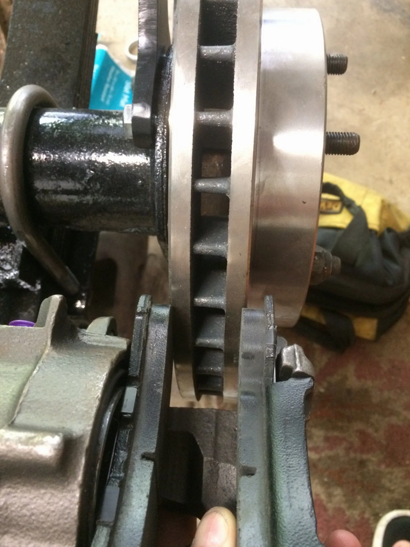 Rear disc conversion pads dont fit | IH8MUD.com Forum | Toyota, Lexus ...
