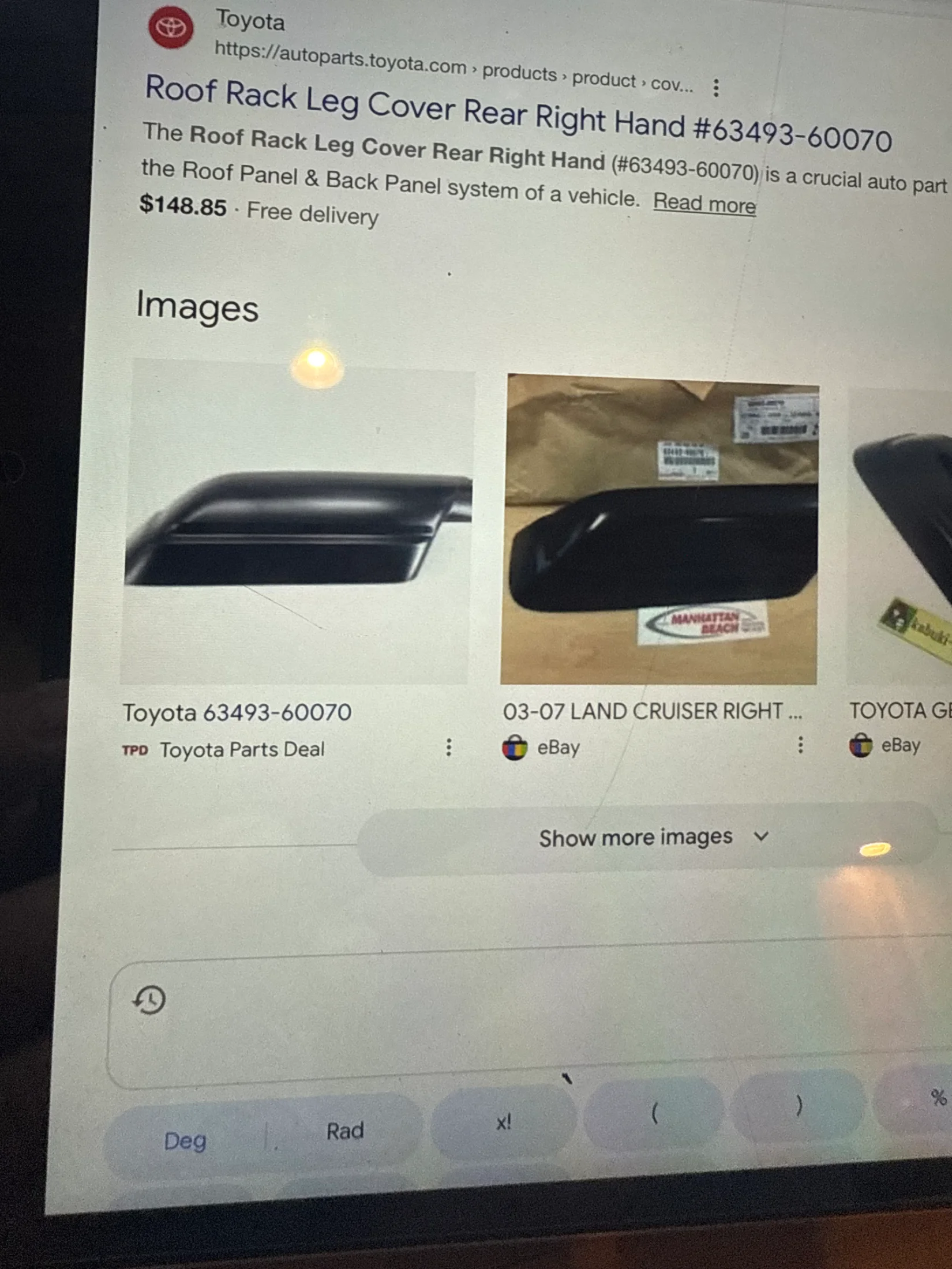 Wanted - 100 series rear spoiler wing and mounts | IH8MUD.com Forum ...
