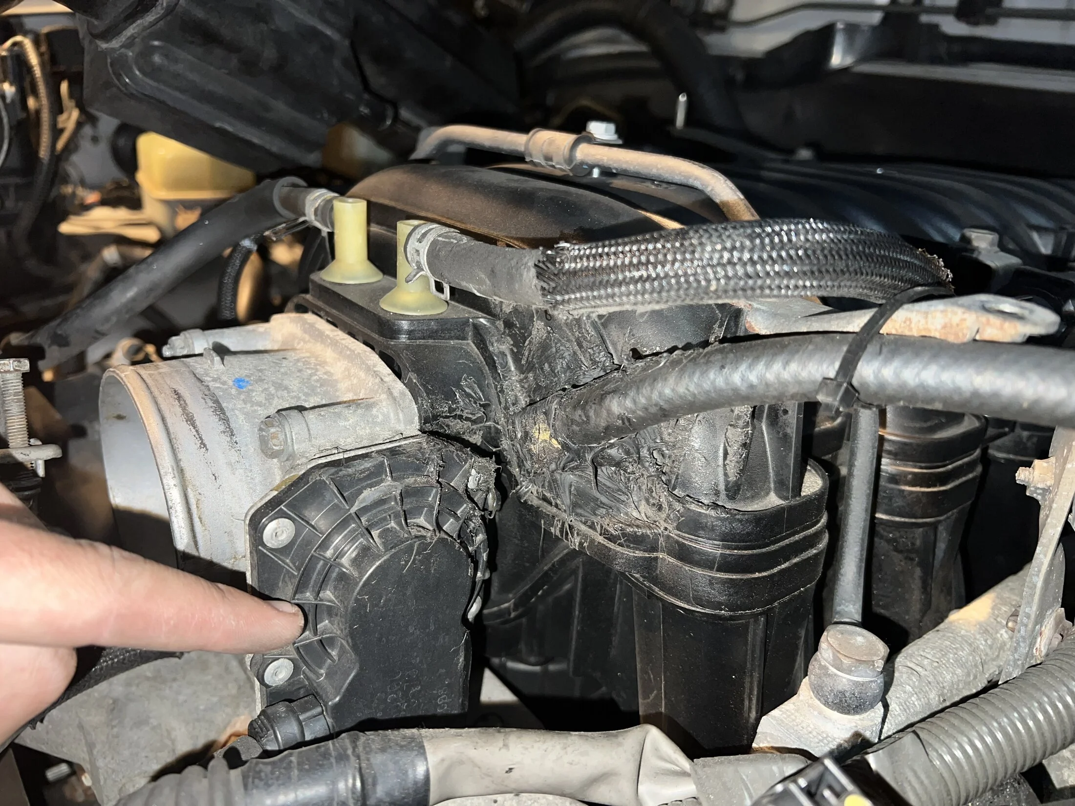 Intake Black Glue Bugger Job.jpg
