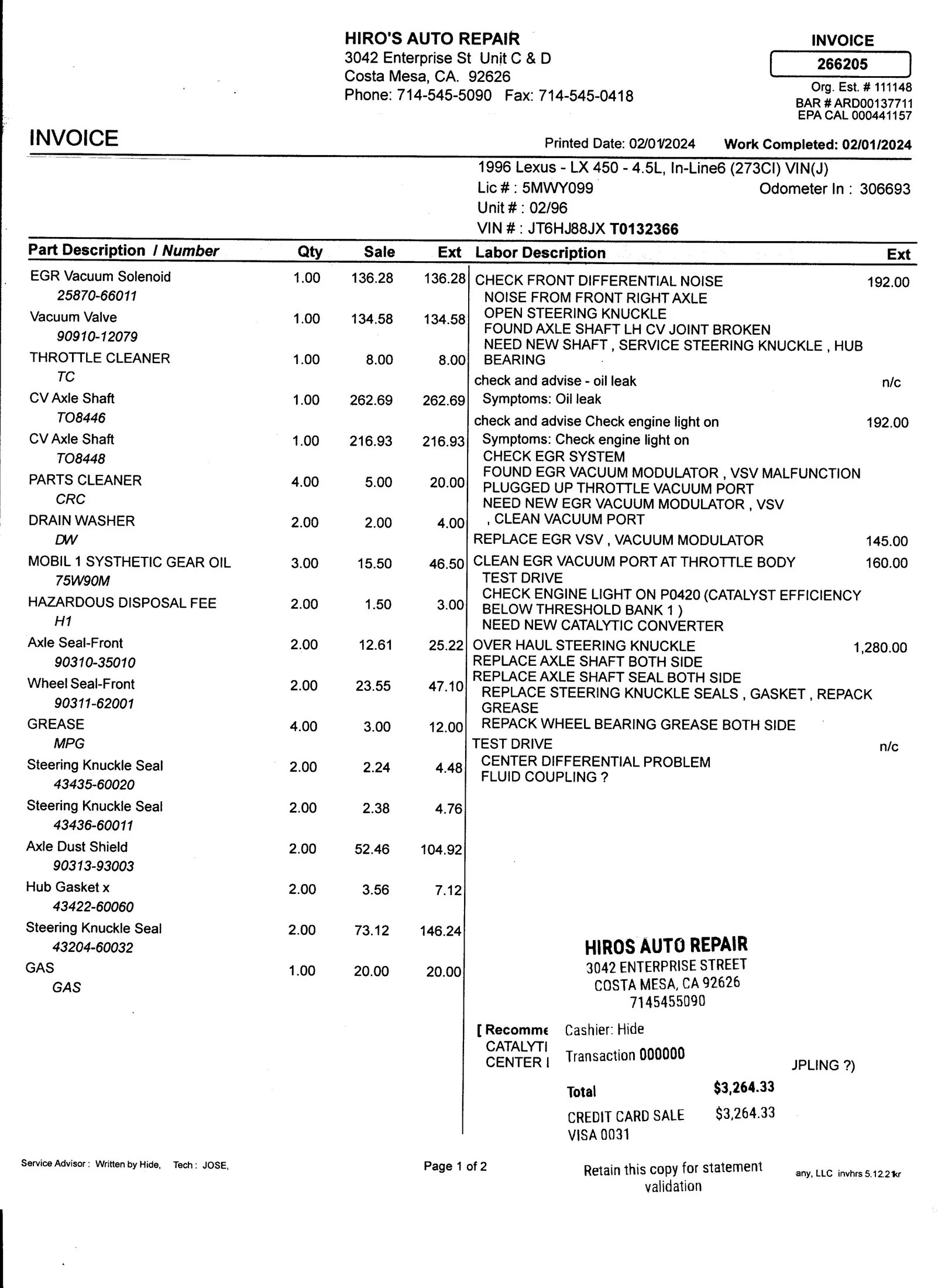 Invoice, Front Axle.webp