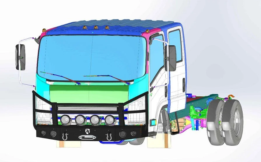 Isuzu Bumper Solid Front Quarter.webp