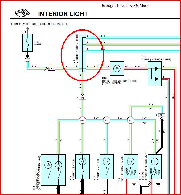 Factory Dash Clock Losing Power Door Open Warning Light Not Working Clock Display Goes Off When Any Door Open Ih8mud Forum